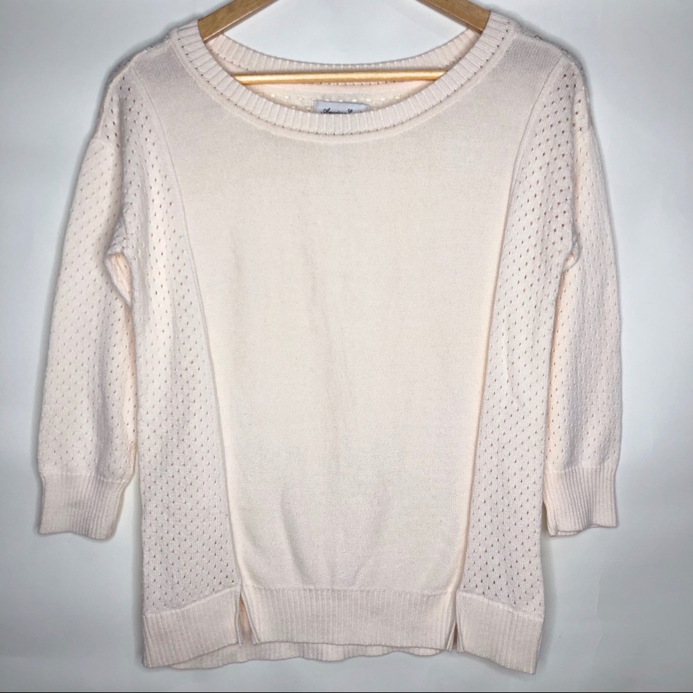 American Eagle Outfitters Cream/Beige Sweater